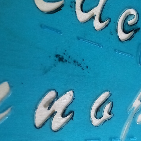 2/$15 Stencil 1" Letters & Numbers Brush Font - Picture 6 of 6